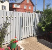 Забор из металлического штакетника, Кызылординская область, Жанакорган